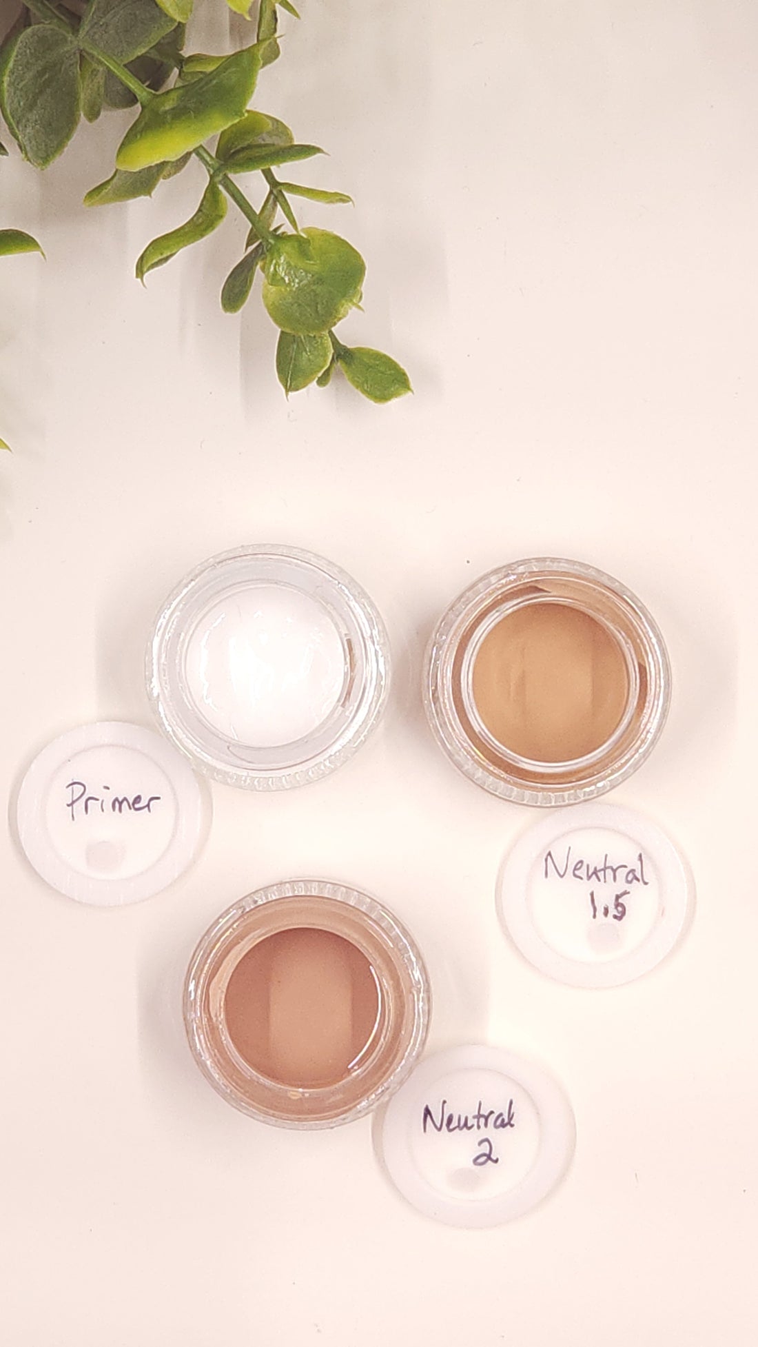 Samples of Primer & Foundation