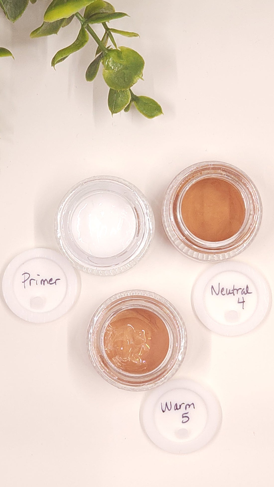 Samples of Primer & Foundation